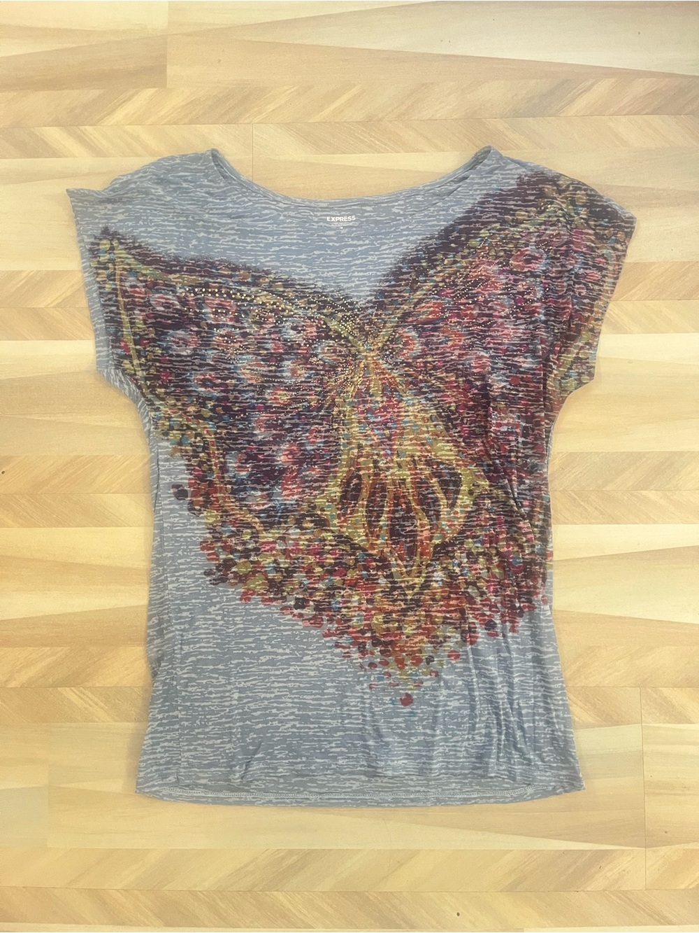 NWOT- Express printed top